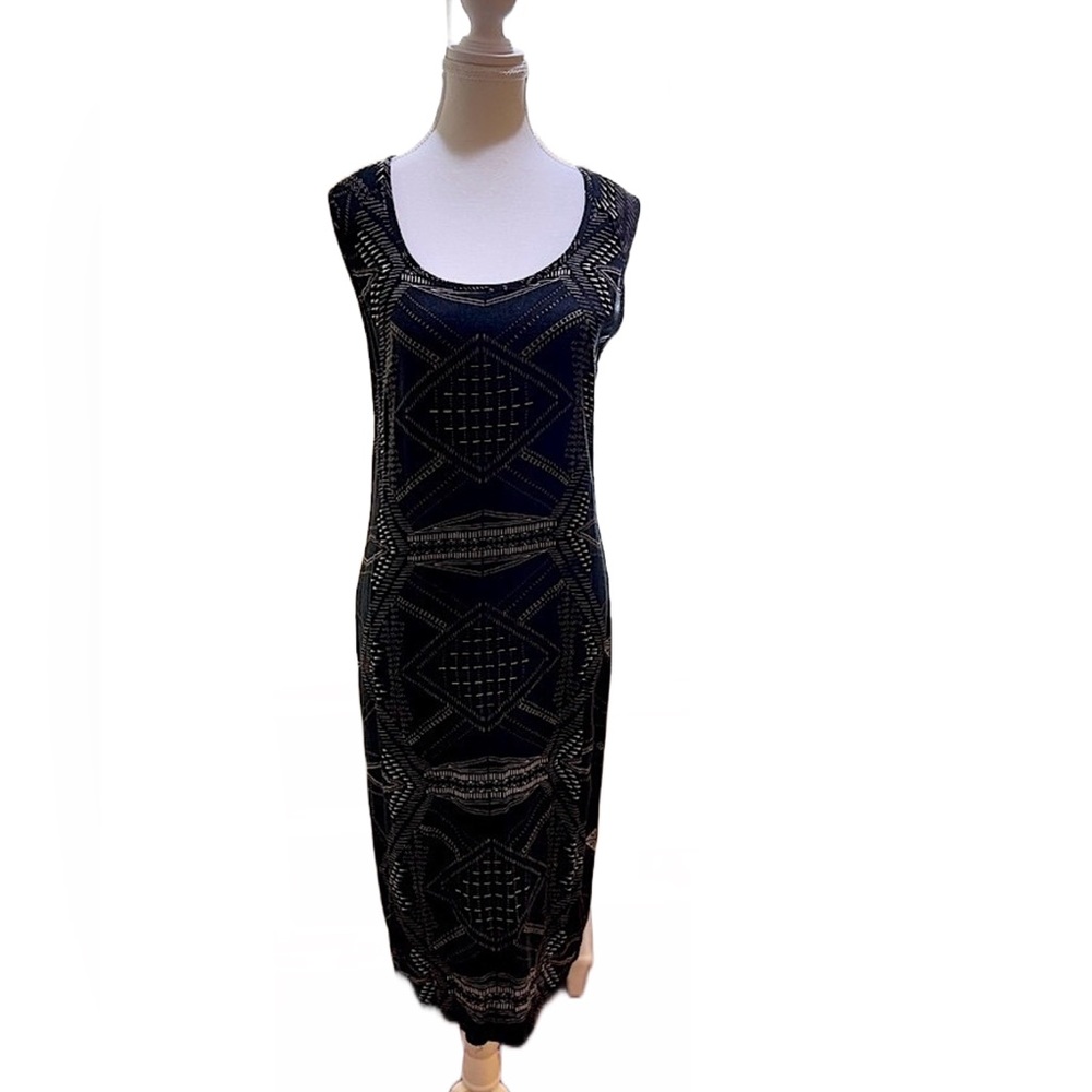 Michael Stars Boho Midi Dress, Size Large
